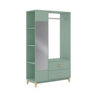 Armário Closet 1050x1800x450 mm Legno Movelbento - Oliva