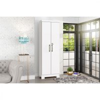 Armário Multiuso Zanzini Max Plus Com Duas Portas -  Branco Ártico