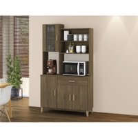 Balcão Kit Multiuso 1100x1940x400mm Legno Movelbento - Freijó