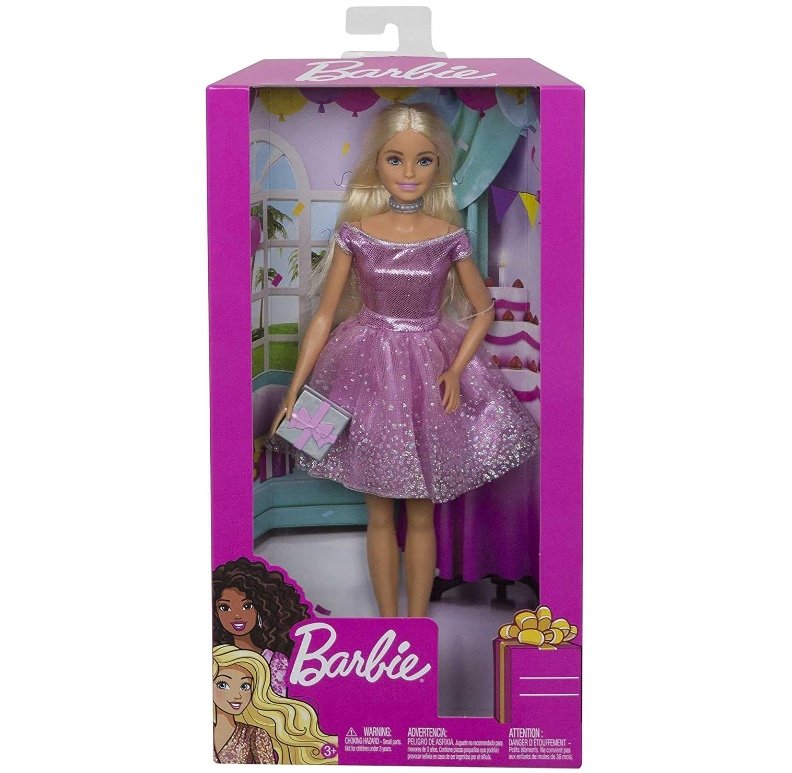 Boneca Barbie Feliz Aniversário - Mattel