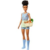 Boneca Barbie Doce Pomar da Fazenda - Cesto com Cenouras