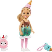 Boneca Barbie Club Chelsea Festa a Fantasia Sorvete - Mattel