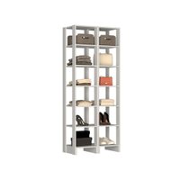 Small Closet Yes Com 12 Prateleiras Nova Mobile - Branco