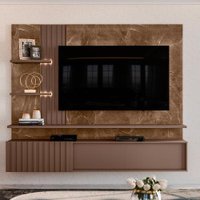 Painel Suspenso Madetec Atena Para TV Até 65 Polegadas - Imperial/Sepia
