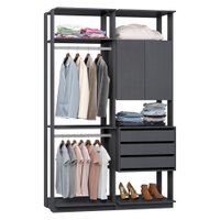 Closet Módulado de 2 Peças Be Mobiliario Expresso