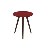 Mesa Lateral 470x465x470mm Movelbento - Vermelho