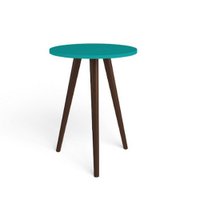 Mesa Lateral Redonda Movelbento - Turquesa