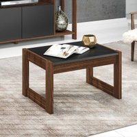 Mesa de Centro AZ1022 Tecno Mobili - Nogal com Preto