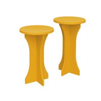 Mesa de Apoio Luck Artely - Amarelo