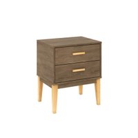 Mesa De Cabeceira 500x590x380mm Legno Movelbento - Freijó
