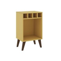 Mesa De Apoio 438x710x320mm Garrafeiro Movelbento - Amarelo