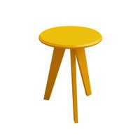 Mesa de Apoio Ellis Artely - Amarelo