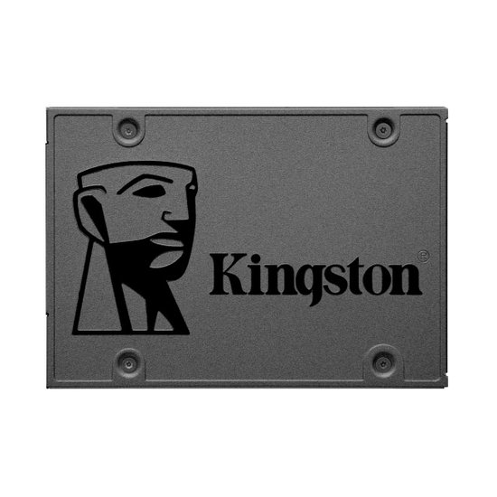SSD 480GB Kingston A400, Leitura 500MB/s, Gravação 450MB/s, Sata III 6Gb/s, 2.5" - SA400S37/480GB