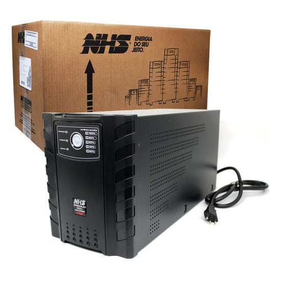 Nobreak NHS Premium PDV Senoidal GII 2200VA, Ent. Bivolt Saída 120V, Bat. 2x 12V/17Ah - 91.B0.020200