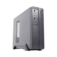 Gabinete Slim K-MEX GM-03CC, USB 2.0, Fonte 200W, Micro ATX, Preto - GM03CCBN001CB0X