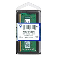 Memória para Notebook Kingston 4GB, DDR4, 2400MHz - KVR24S17S8/4
