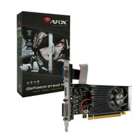 Placa de Vídeo Afox GeForce GT240 1GB, DDR3, 128 Bits, Low Profile, HDMI/DVI/VGA - AF240-1024D3L2