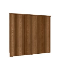 Cabeceira Casal em Ripado Pipa 1.4 com Frame Linea Brasil - Freijo
