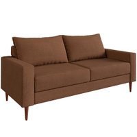 Conjunto Ascona 2 Sofás de 2 Assentos Sofá Go - Marrom