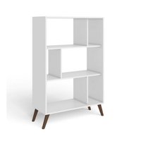 Estante Baixa com 3 Nichos Movelbento - Branco
