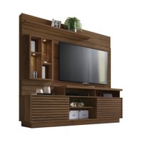 Estante Home Ripado para TV até 60 Polegadas Eldorado Linea Brasil - Nogueira