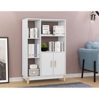 Estante Legno 810x1230x350mm Movelbento - Branco