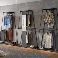 Estante Para Roupas Tog Com Prateleira Be Mobiliário - Expresso