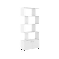 Estante RT 3123 com 4 Nichos Movelbento - Branco