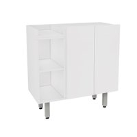 Gabinete para Banheiro 75cm Sem Cuba Estilare Móveis GAB1015 - Branco
