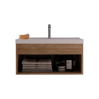 Gabinete para Banheiro Beta 63cm com Cuba Cerocha - Berlin