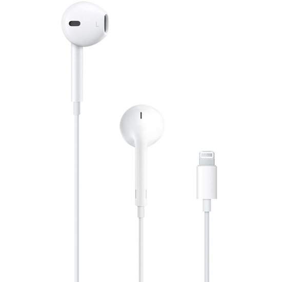 Fone de Ouvido Original Apple Com Conector Lightning Branco