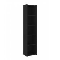 Estante Livreiro Biblioteca Simp Movelbento - Preto