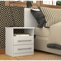 Mesa De Cabeceira Class Nova Mobile - Branco