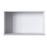 Nicho para Microondas em MDF 2862 Casamia - Branco Acetinado