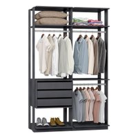 Módulo Closet Be Mobiliario com 2 Peças e 3 Gavetas - Expresso