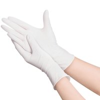 Luva Latex Sem Pó - Tamanho G - Caixa com 100 unidades Multilaser Saúde - HC280