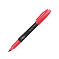 Marcador Permanente Ponta Fina 1mm Vermelho Caixa c/ 12un Keep - MR019