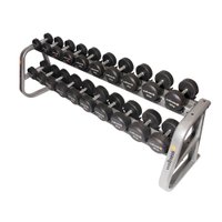 Kit 10 Dumbells Emborrachado Deluxe 12 a 30kg Wellness - WK088