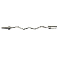 Barra Olímpica Cromada EZ-CURL (W) 1,20M Wellness - WK025