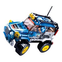 Blocos de Montar Cubic Adventure Off-Road Azul 146 Peças - Multikids - BR1482