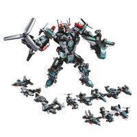 Blocos de Montar Cubic 25 em 1 Super Robot 577 Peças Multikids - BR1618