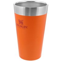 Copo Térmico De Cerveja 473ml Aço Inox Copo Térmico Stanley Laranja Signal 8047 - Laranja