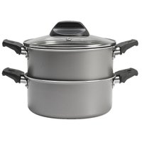 Cozi Vapor Brinox Panela a Vapor Pro-Flon Vaporeira Caçarola Chumbo 557100150 - Chumbo