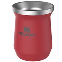 Cuia Térmica 236ml Cuia De Chimarrão Tereré Inox Matte Vermelha Cuia Stanley 8056 - Vermelho