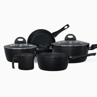 Jogo de Panelas Ouro Preto 5 peças - Up Home - UD291