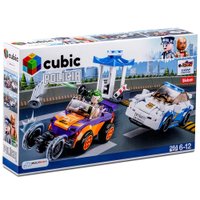 Blocos de Montar Cubic Perseguição Policial 264pcs Multikids - BR1511