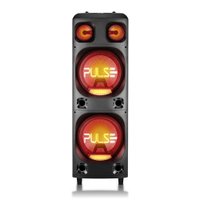Caixa Amplificada de 12 Pol. 2200W com Bluetooth, Auxiliar, SD, USB, FM e LED Pulse - SP500 - Preto