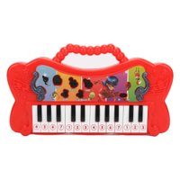 Teclado Musical com Luz e Som Miraculous Ladybug Multikids - BR1609