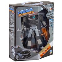 Carrinho Transformável Megaformers Morph Preto Multikids - BR1761