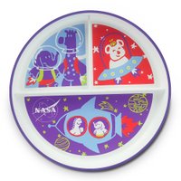 Pratinho Com Divisórias Nasa Collection - Blue Space - BB1218